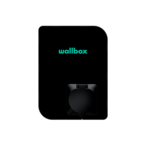 Wallbox Copper SB ladeboks med Wi-Fi 22 kW Type 1 og 2, sort