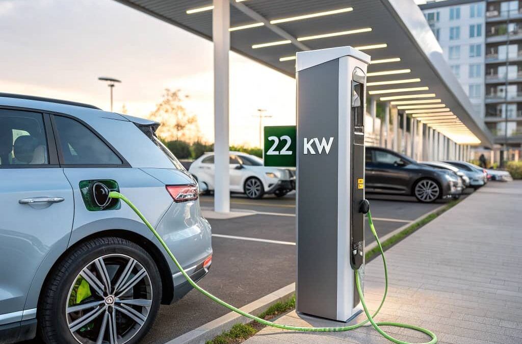 hvilke biler kan lade med 22 kw